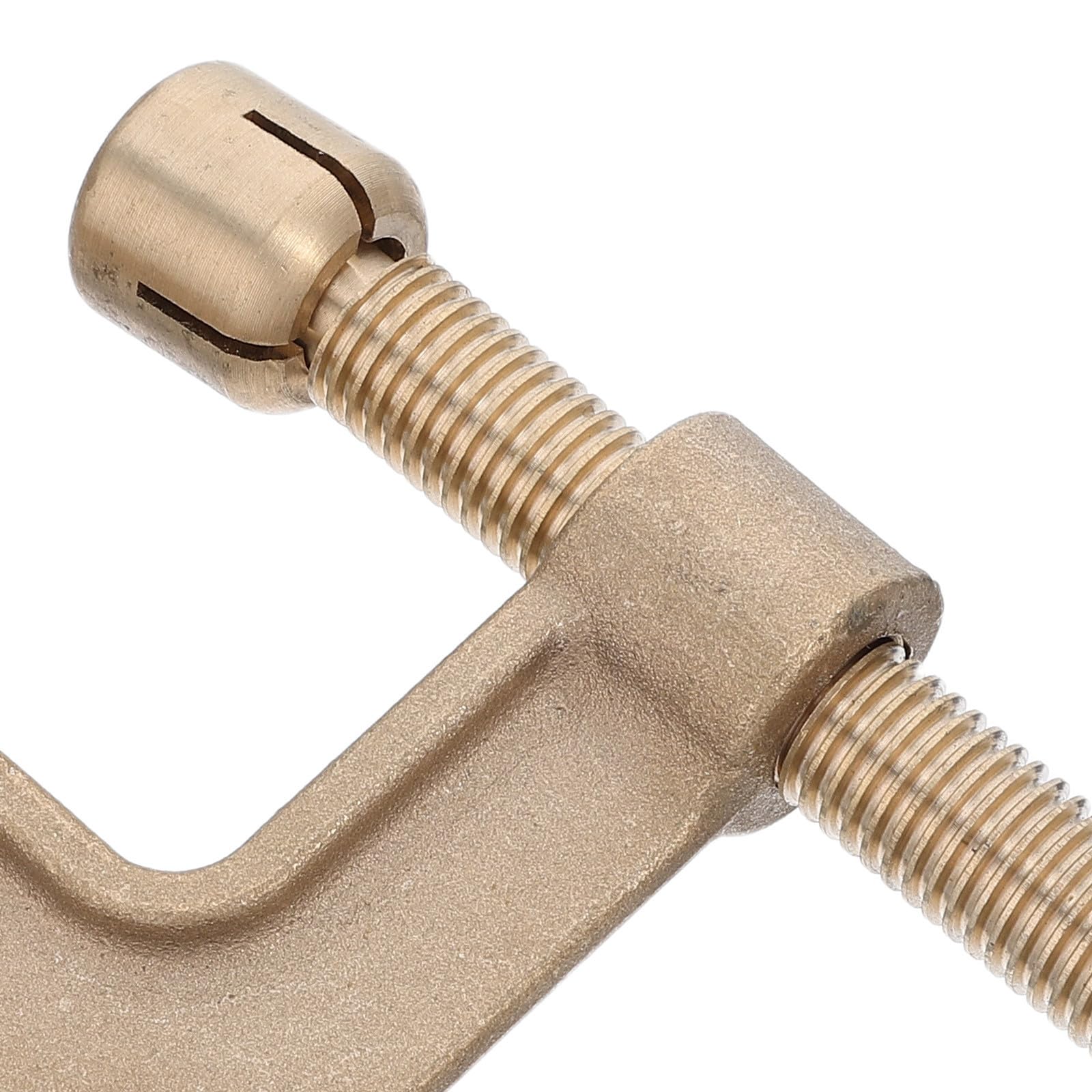 Morsetto di Terra per Saldatura G-shape a Vite in Ottone | Set 1 Pezzo, Clip di Messa a Terra Terminale a Crimpare, Corpo Molla Robusta e Contatto Ispessito