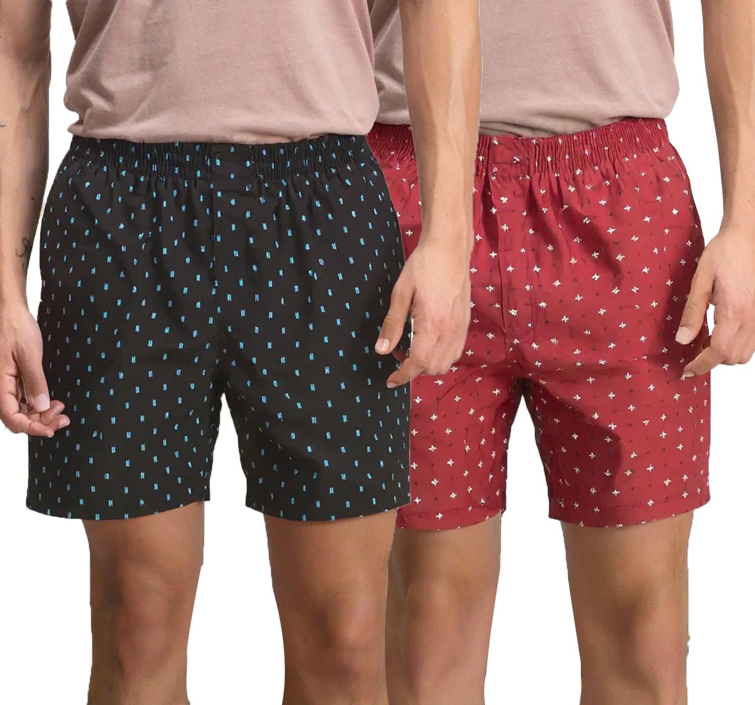 lymio Men Cotton Boxer || Printed Boxer || 100% Cotton Fabric (Multipack Available) (Boxer-Shorts)-picture-46