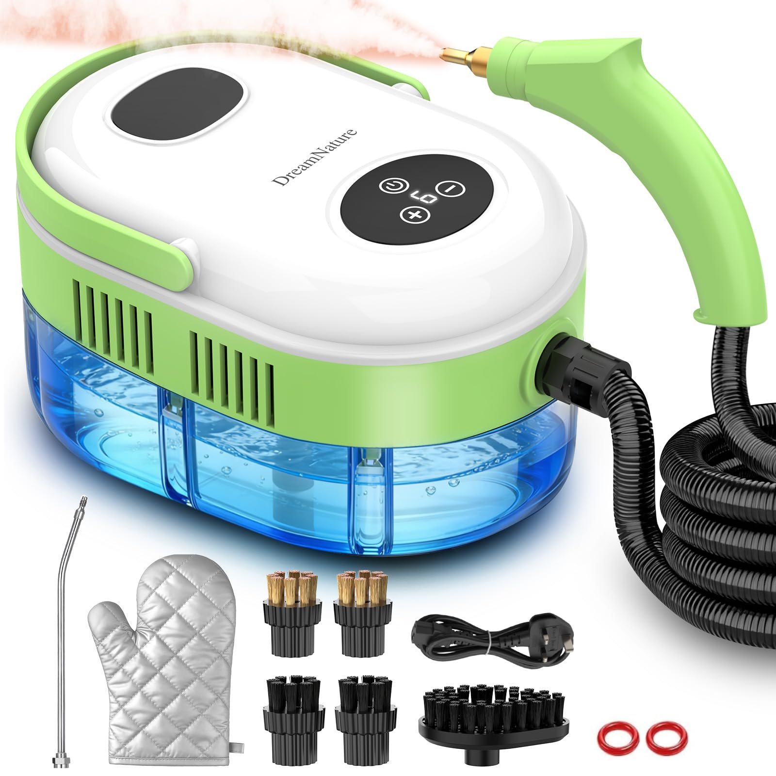 10-in-1 Steam Cleaner for Home High Temperature High Pressure Steamer for Cleaning with 10s Fast Heating Handheld Steam