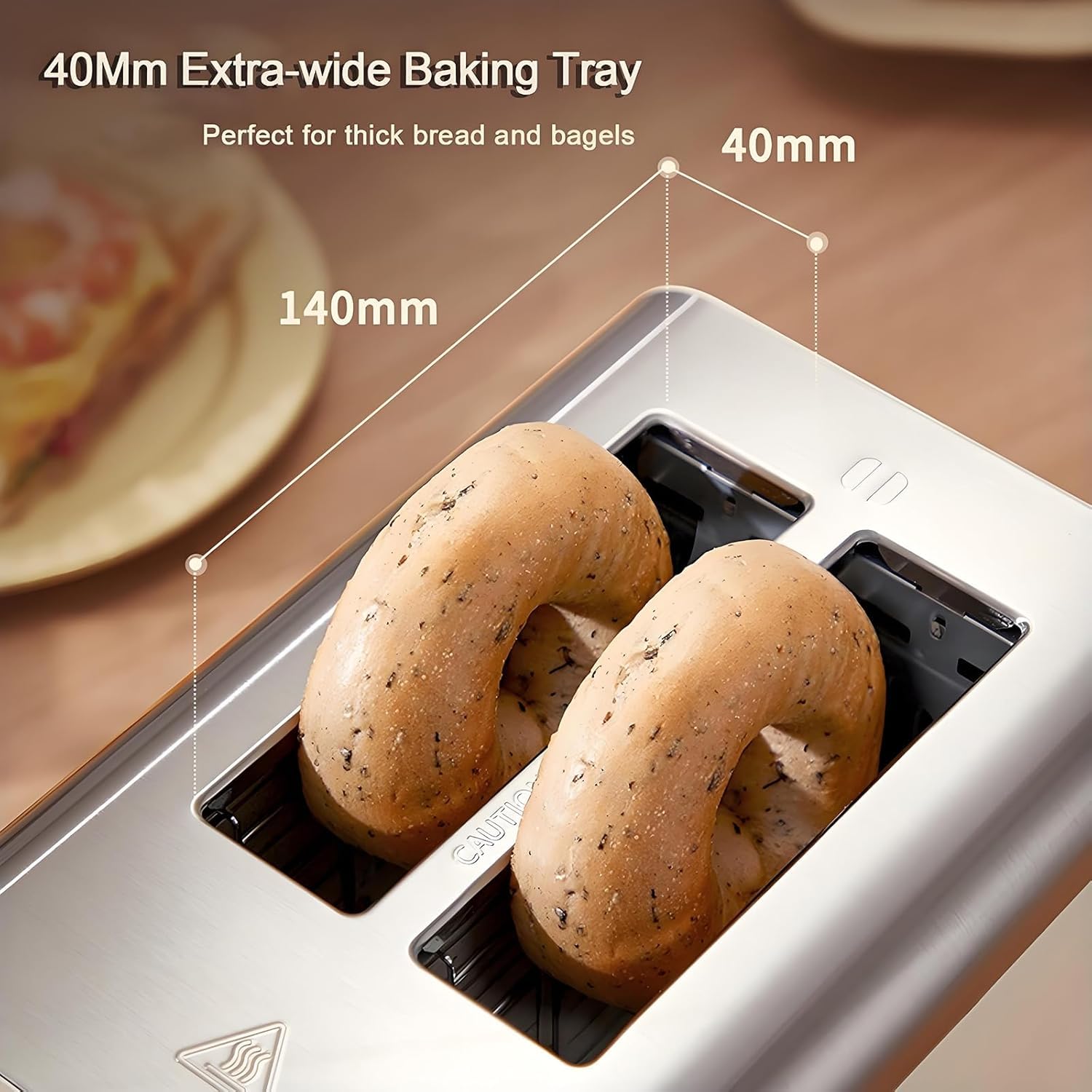 Tostapane per sandwich, tostapane commerciale, 6 tipi di pane, con grill e copertura antipolvere, funzionamento touch screen, per colazioni in bar, hotel e ristoranti