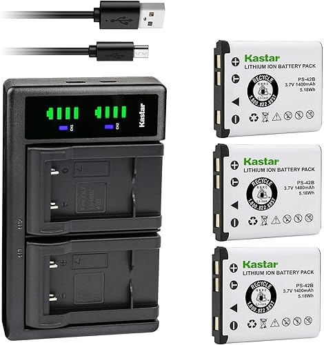 Miniatura 8 de Kastar Cargador de batería USB LTD2 compatible con auriculares inalámbricos Steelseries Arctis Nova Pro, auriculares inalámbricos Arctis Nova Pro