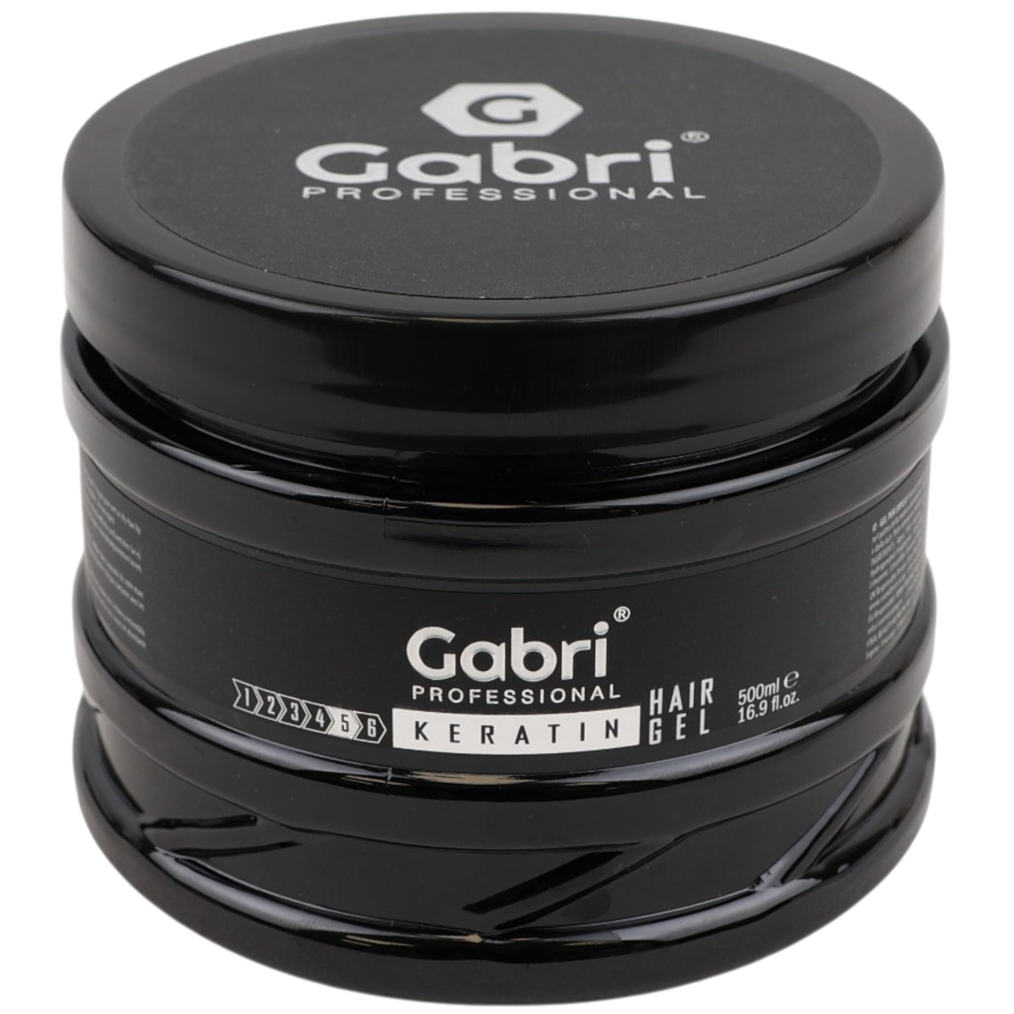 Gabri Hair Styling Gel, Firm Hold Styling Hair Gels, High Gloss, Anti-Frizz Effect, Edge Control