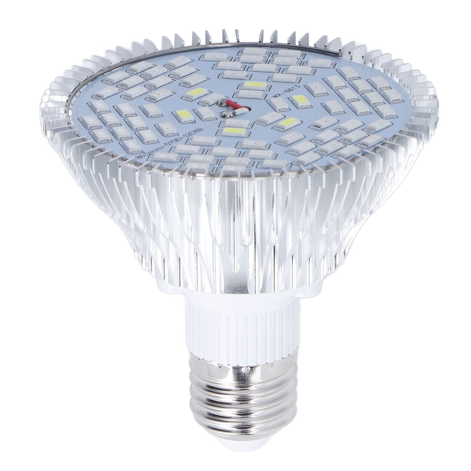 Żarówka LED do wzrostu roślin Żarówka LED do wzrostu roślin E27 Niski pobór mocy Pełne spektrum Żarówka LED do wzrostu roślin o niskim nagrzewaniu 85-265 V 50 W, 78 koralików