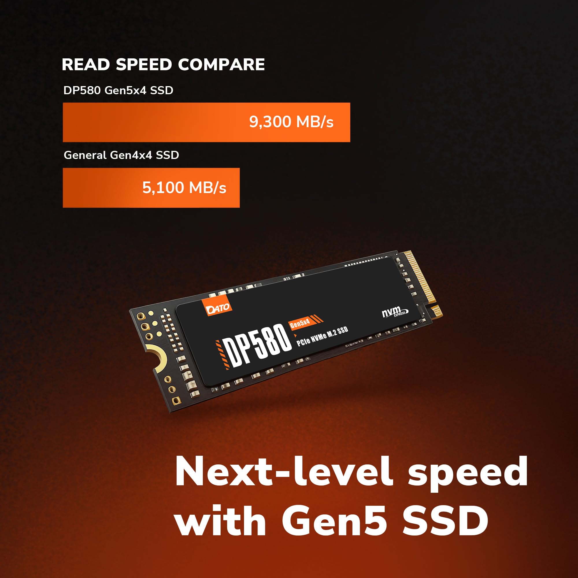 Amazon.in: Buy DATO 2TB M.2 NVMe 2.0 SSD PCIe Gen5x4 with Graphene