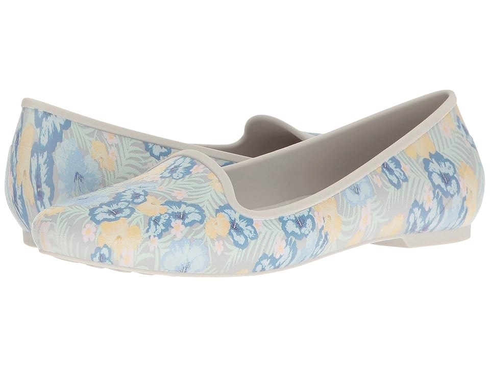 

Crocs Eve Graphic (Floral/Gold) Women's Flat Shoes
