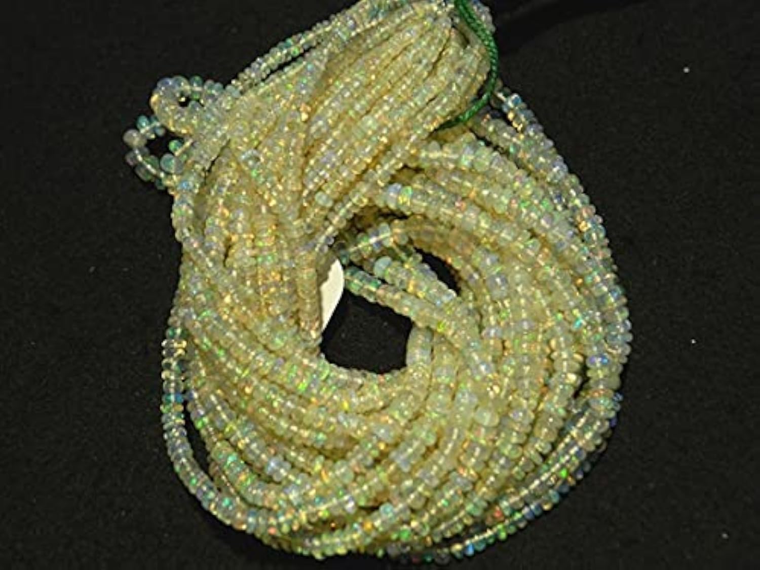 Welo Opal Beads LKBEADS 3mm-4mm fil de perles opale ethiopienne 16"