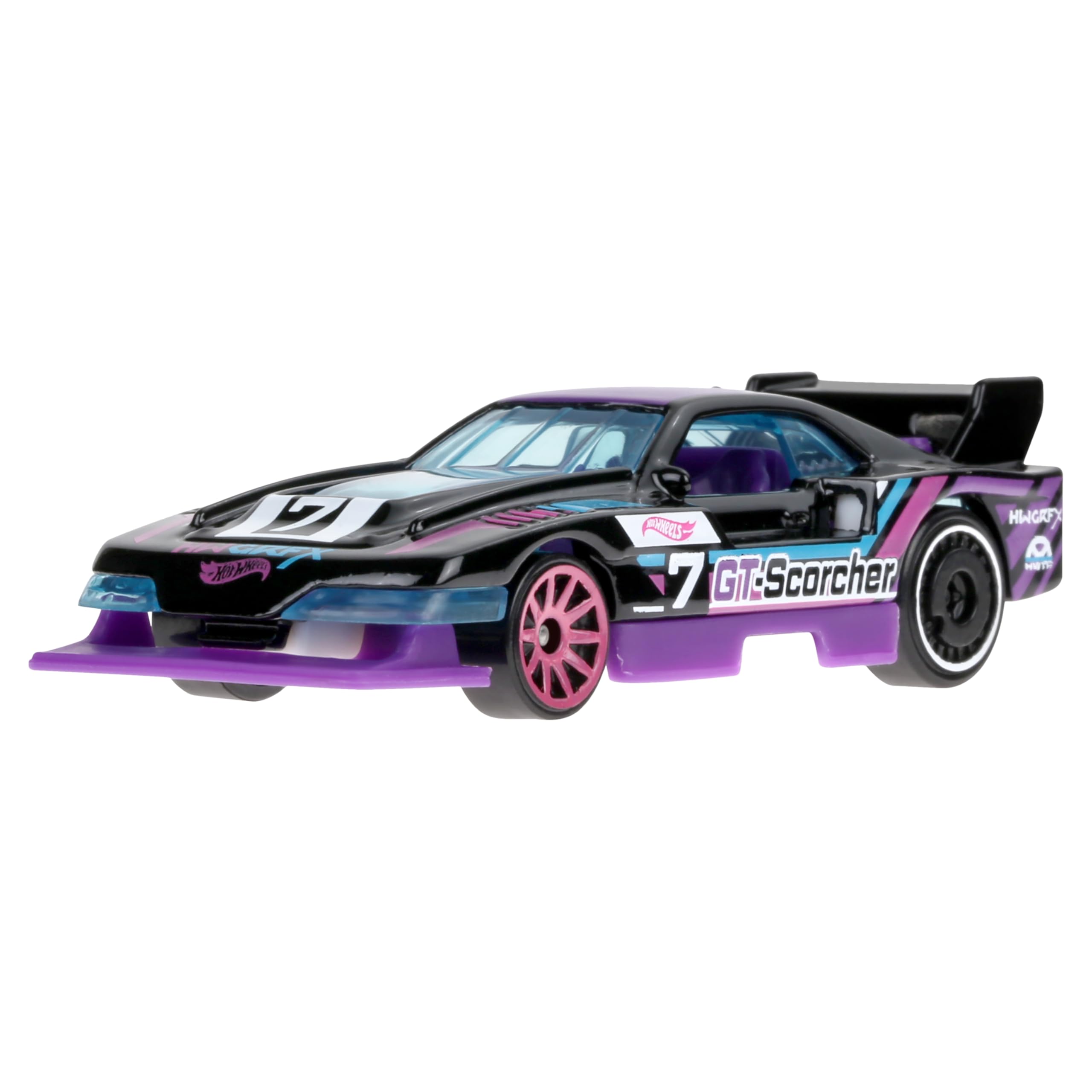Hot Wheels Let’s Race – Na start! Zestaw 10 samochodzików w skali 1:64 z animowanego serialu Netflixa, do zabawy i kolekcjonowania (zawartość zestawów może się różnić), JGN40