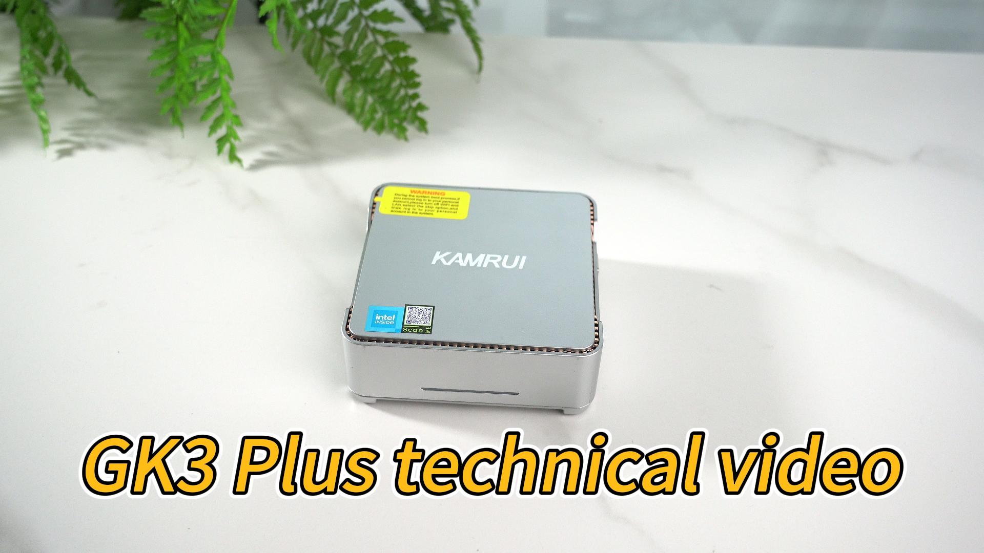 Amazon.com: KAMRUI GK3PLUS Mini PC 16GB RAM 512GB SSD, 12th Gen