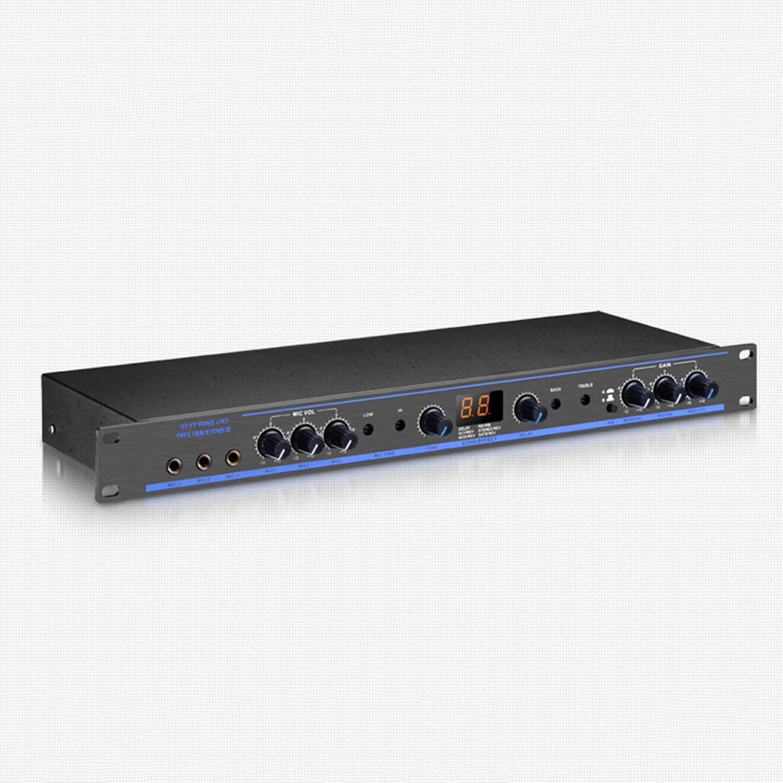 Equalizzatore Stereo, Equalizzatore Audio Domestico, 99 Tipi Di Effetti Di Riverbero, Riverbero Digitale 6 In 1, Visualizzazione Del Livello Di Frequenza In Tempo Reale, Per Stazioni DJ E Altri