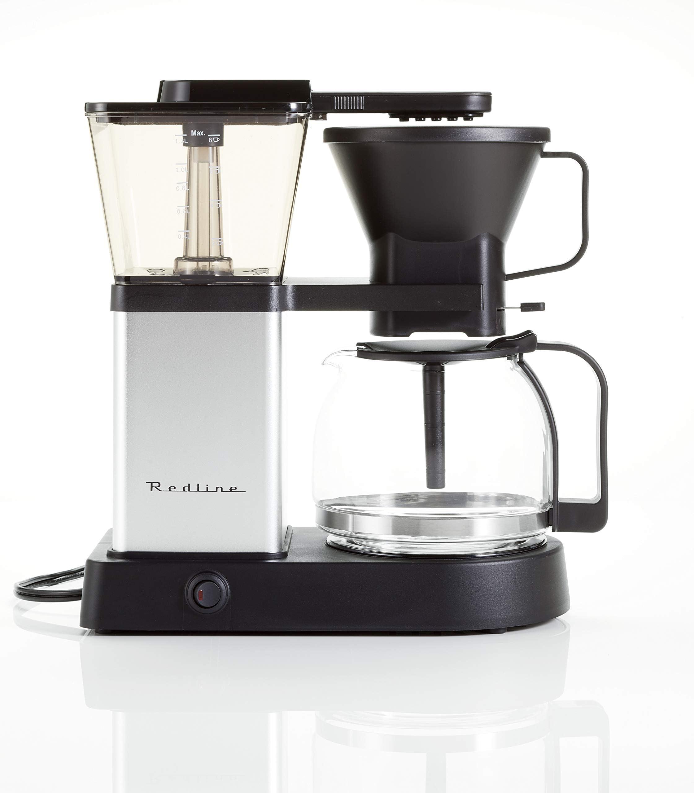 Redline MK1 Coffee Brewer (195-205 Optimum Brew Temperature, Pre-Infusion Mode Included).