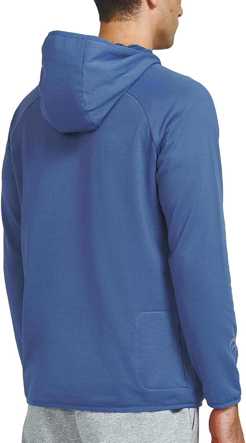 NORTHYARD Men's Running Hoodie Lightweight Fleece Workout Pullover Long Sleeve Cold Weather Hooded Sweatshirts Athletic Gym - Image 4