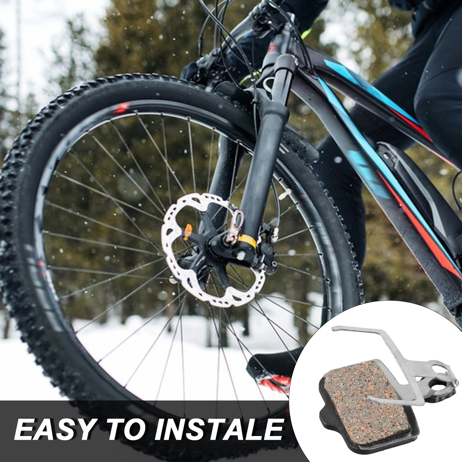 4 Paia Per Tektro IOX Novela Pastiglie Freni Mountain Bike - Foto 9