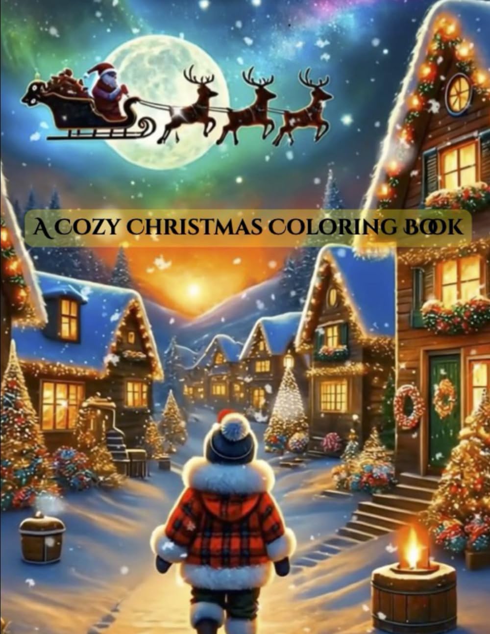 A Cozy Christmas Coloring Book