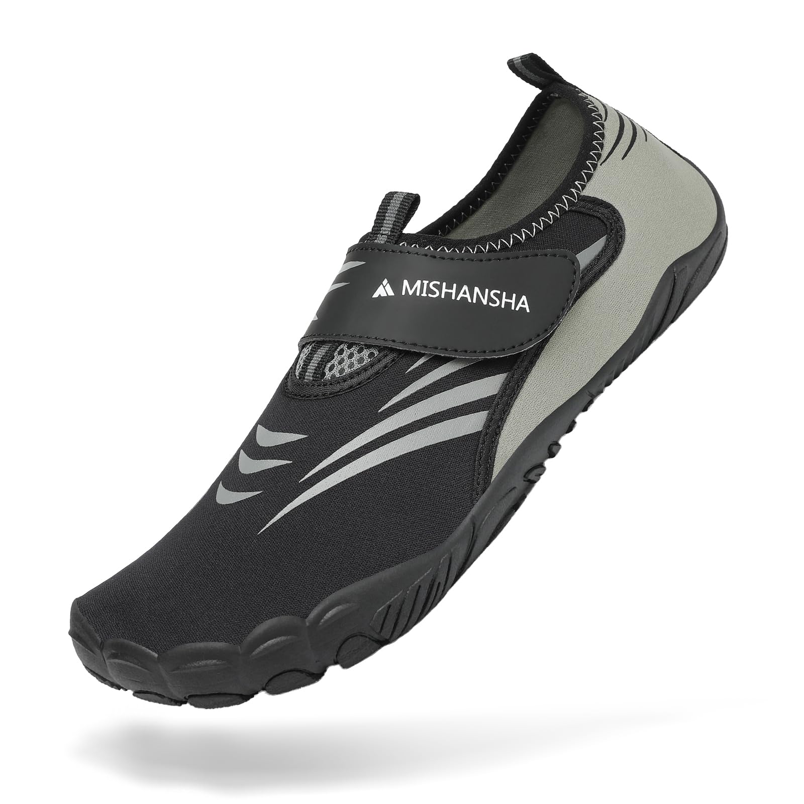 Mishansha Herren Damen Badeschuhe rutschfeste Schnelltrocknende Leicht Wasserschuhe Pool Schuhe Gr.36-46