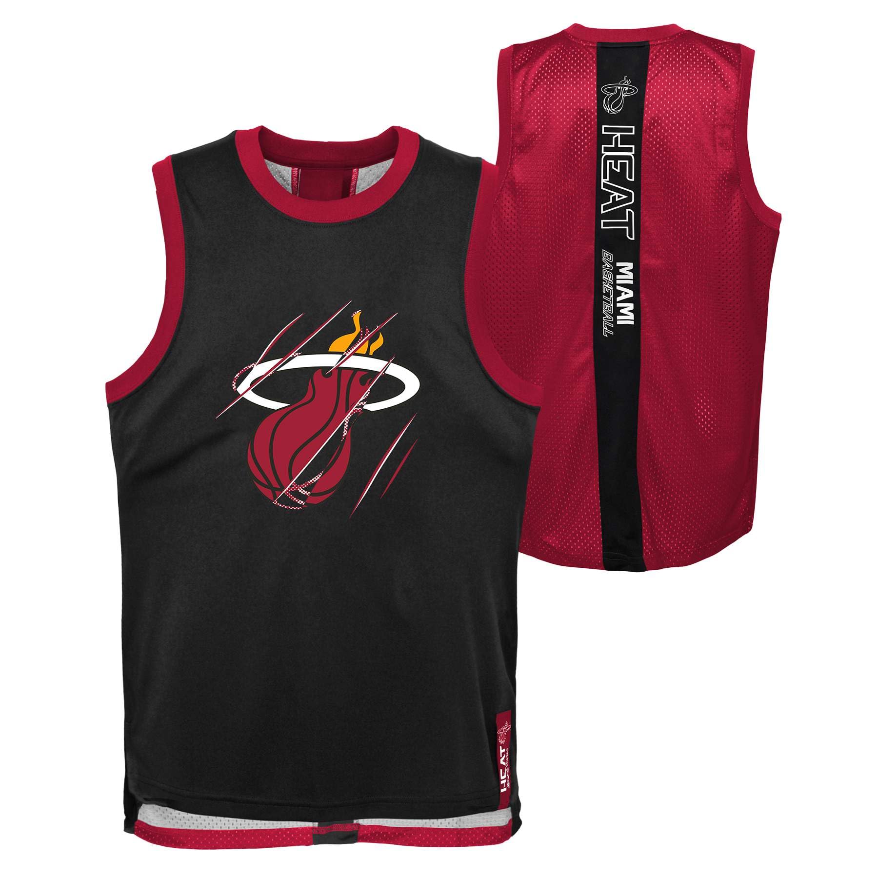 NBA Kids Youth 4-20 Primary Logo Alley-OOP Shooter Performance Jersey Tank