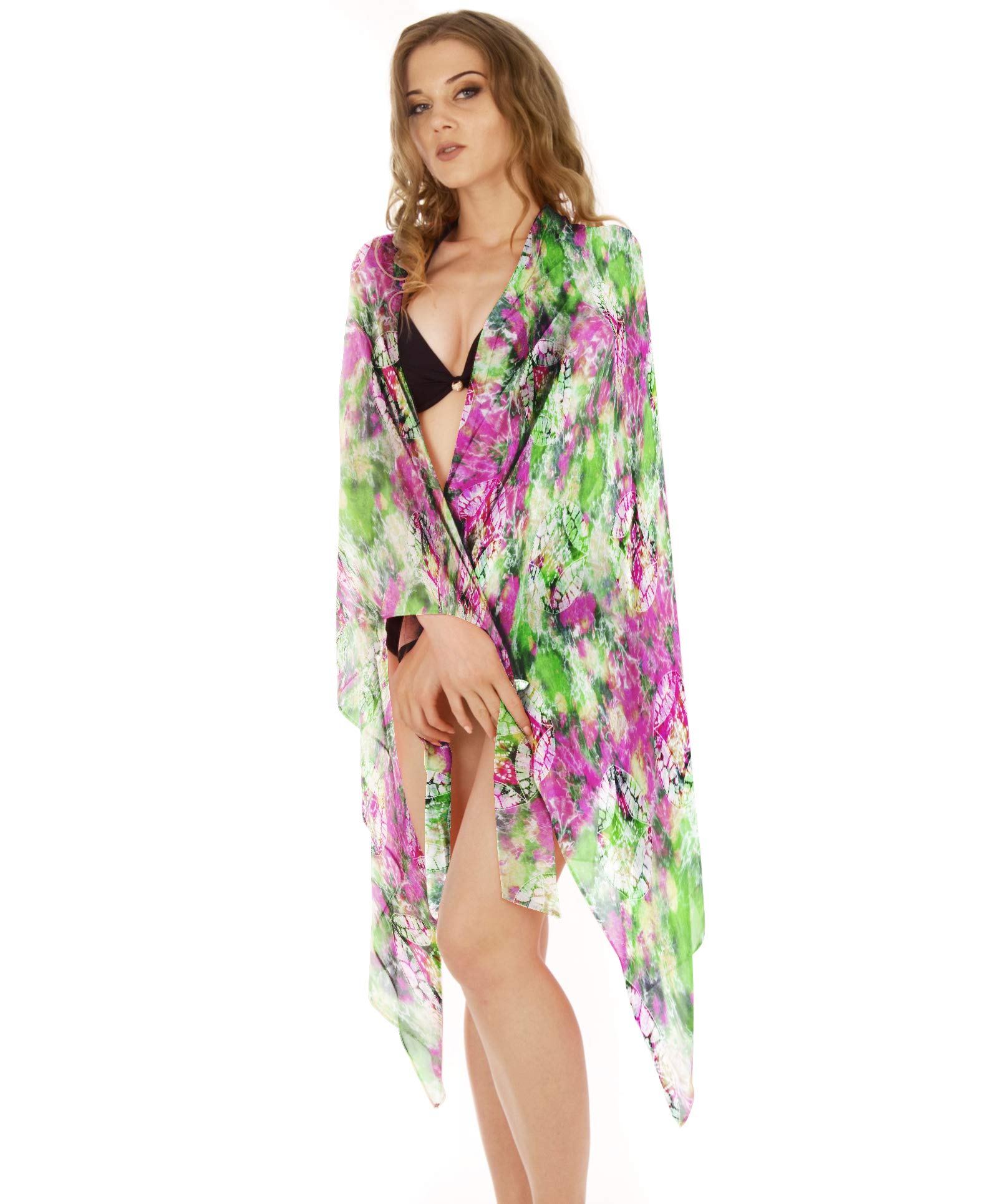 sameeha Women's Georgette All Over Print Pareo-picture-24