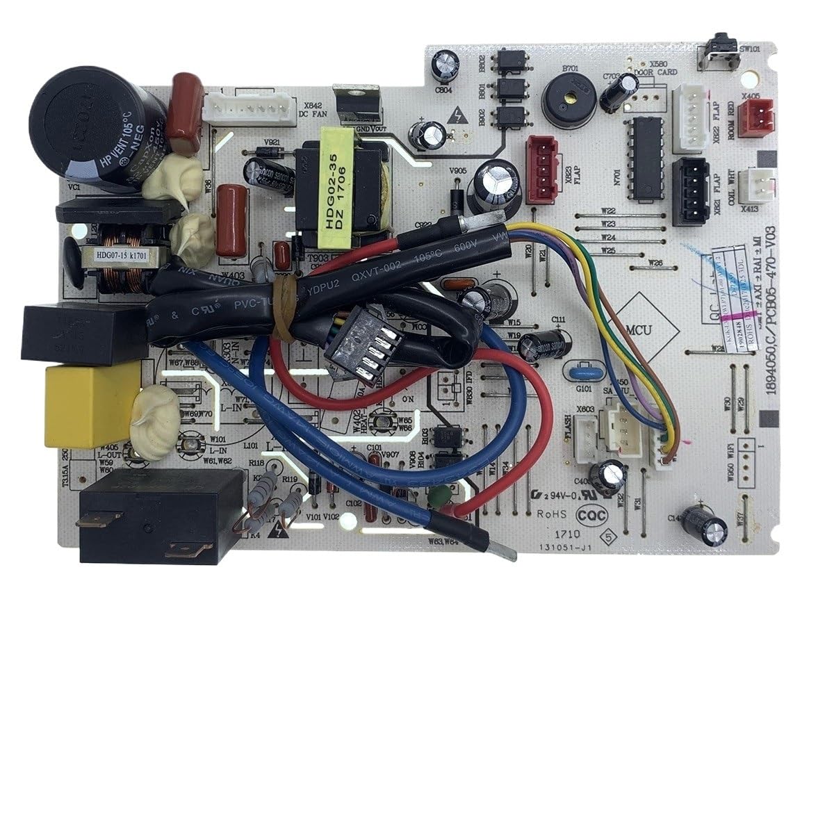 ，Compatible For Hisense， Air Conditioner Main Circuit Board 1550982.B PCB05-404-V02 PCB05-410-V02 PCB05-404-V02 PCB05-458-V02 PCB05-470-V02(PCB05-470-V03)