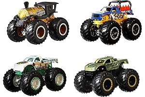 Hot Wheels Monster Truck Pack of 4