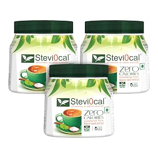 Stevi0cal Sugar Free Stevia Powder Jar | 200g | 0 Calories Sweetener