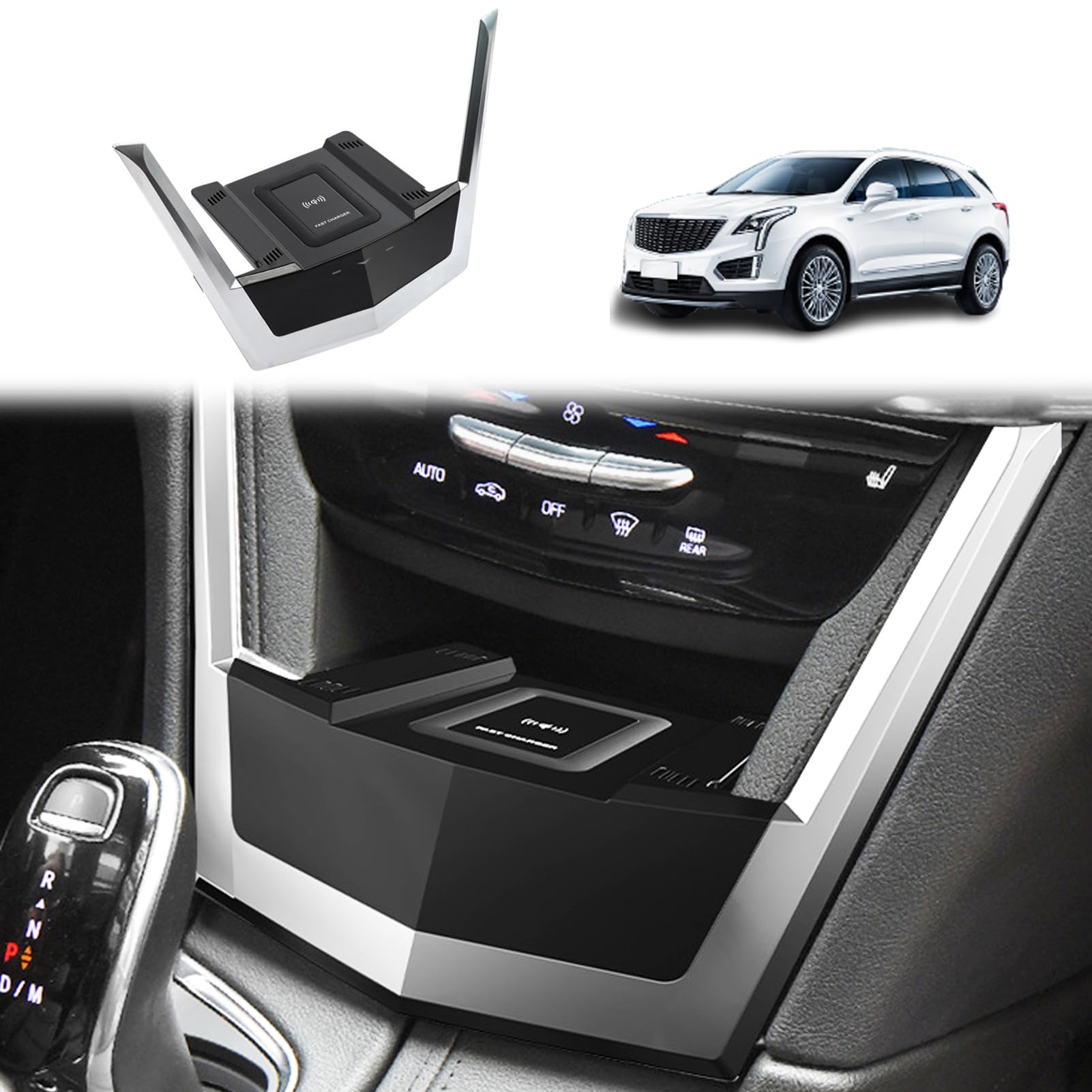 Amazon.com: AZUIQIMENG Car Wireless Charger for Cadillac XT5 (2016