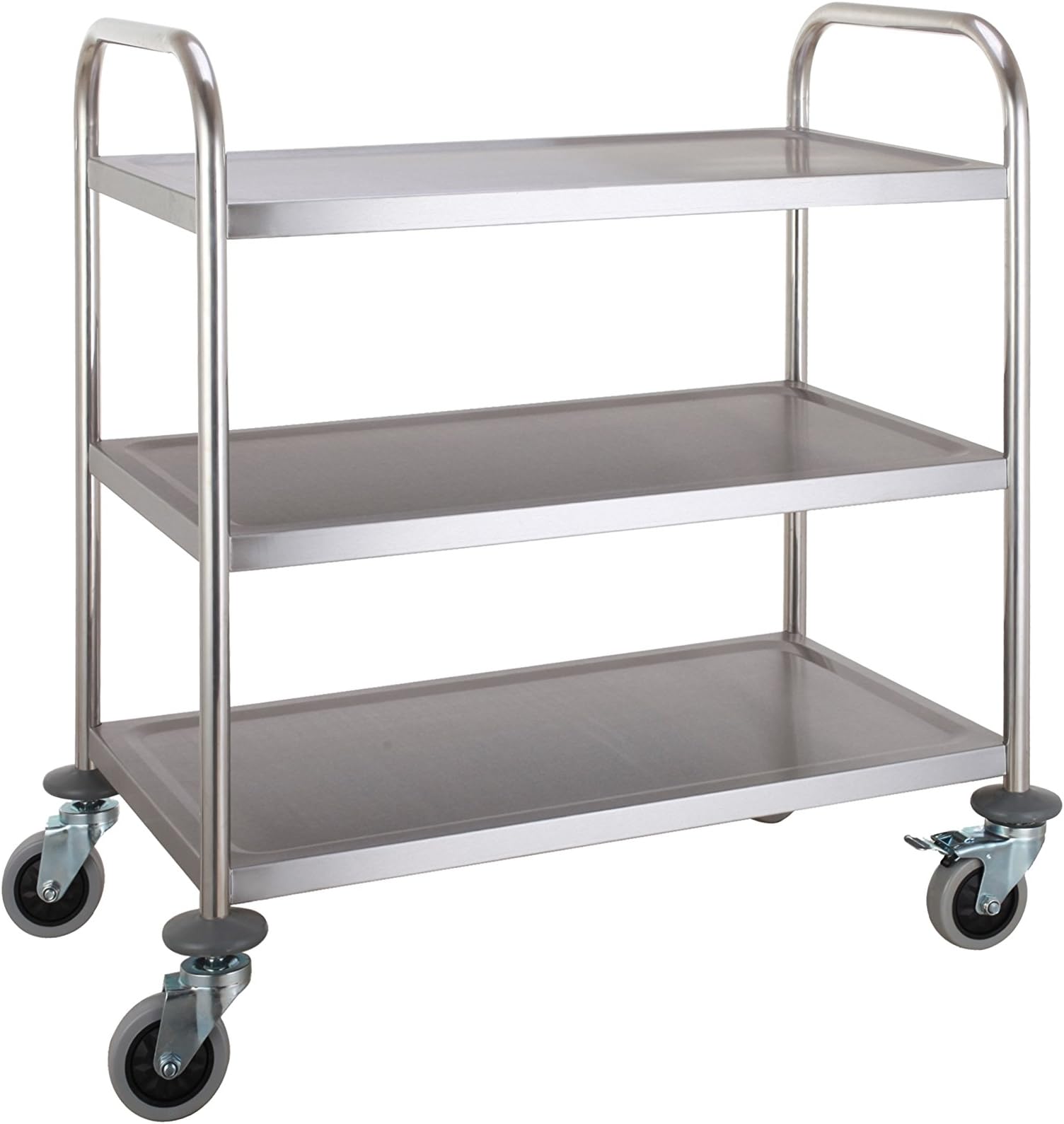 Stainless Steel Trolley 3 Tier 71 x 40 x 81cm