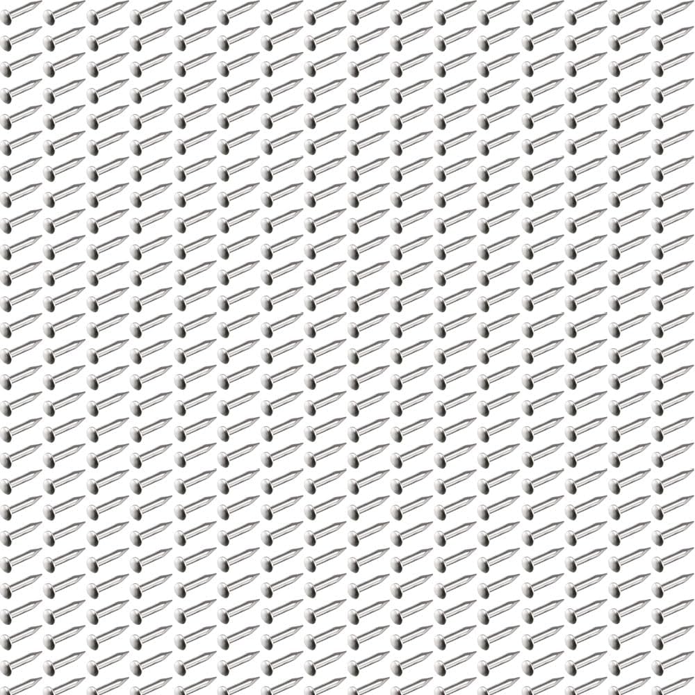 Teeny Tiny Wooden Nails for DIY Craft Projects, Antique Drawer Repairing, Mini Boxes Decorative Accessories[200pcs] (1×6mm, Silver)