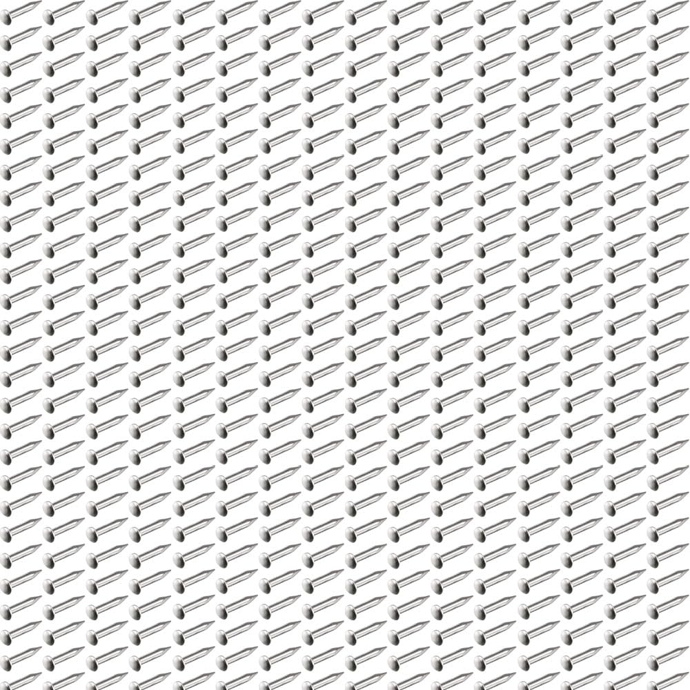 Teeny Tiny Wooden Nails for DIY Craft Projects, Antique Drawer Repairing, Mini Boxes Decorative Accessories[200pcs] (1×6mm, Silver)