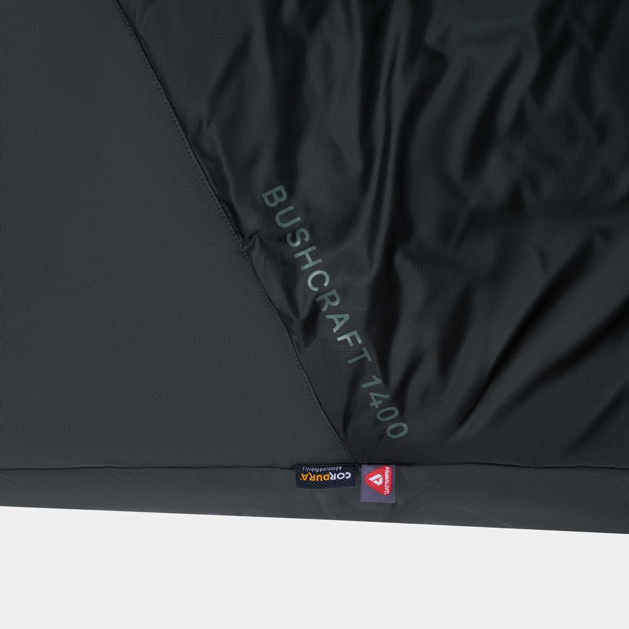 Alpinus - Śpiwór Turystyczny Bushcraft 1400, Lekki Śpiwór Typu Mumia | 215 x 80 cm, Trekkingowy, Kempingowy, Pokrowiec z Możliwością Kompresji - Zielony
