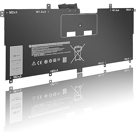 Batterij 46Wh nieuw geschikt voor Dell XPS 13 (9365 Batterij 46Wh nieuw geschikt voor Dell XPS 13 (9365