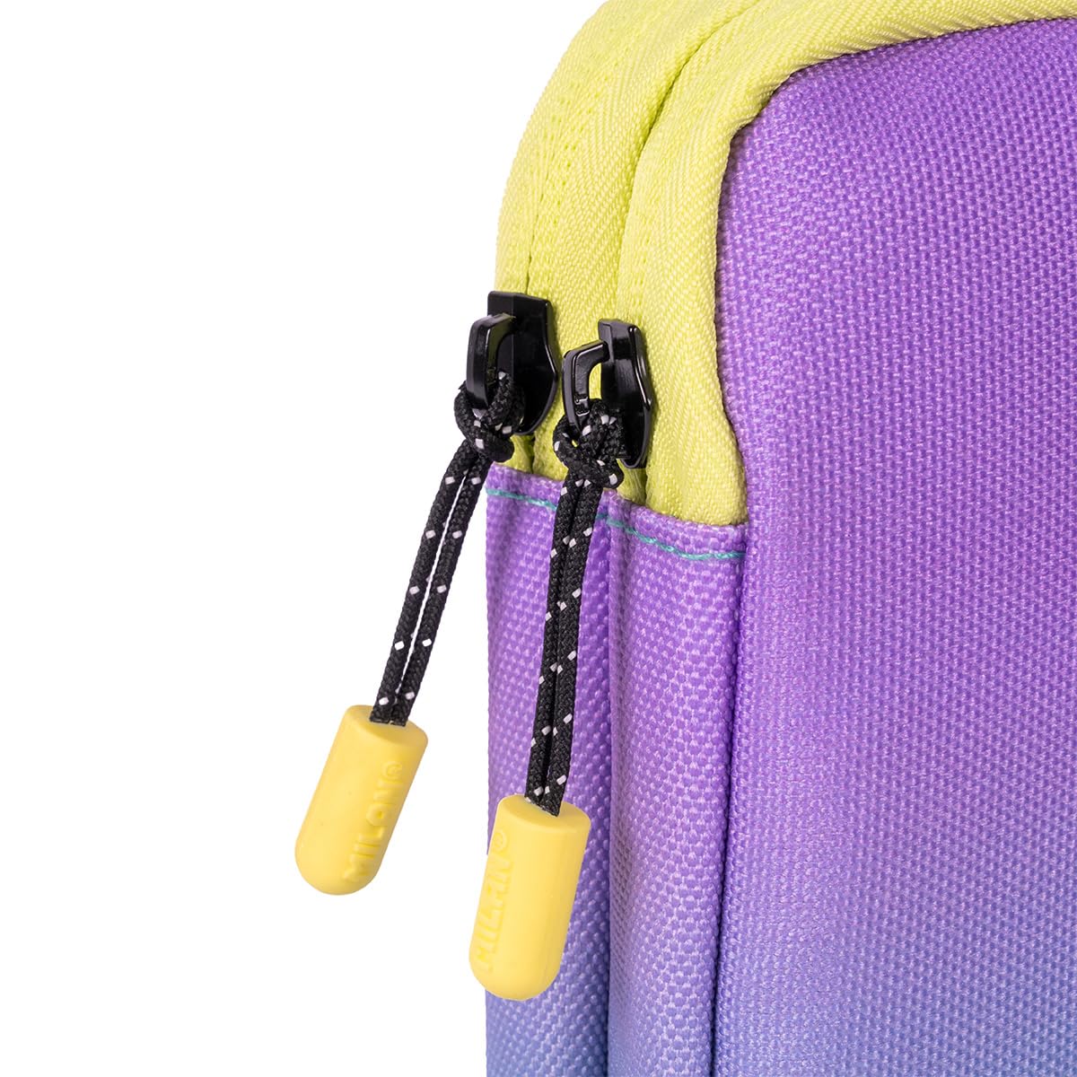 Milan® Plumier 2 Pisos con Contenido colección Sunset, Turquesa