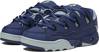 Scarpe Osiris D3 Og Uomo - Blu Navy/Nero, Pelle Sintetica, Suola Gomma, Taglia 44.5 EU - Foto 6