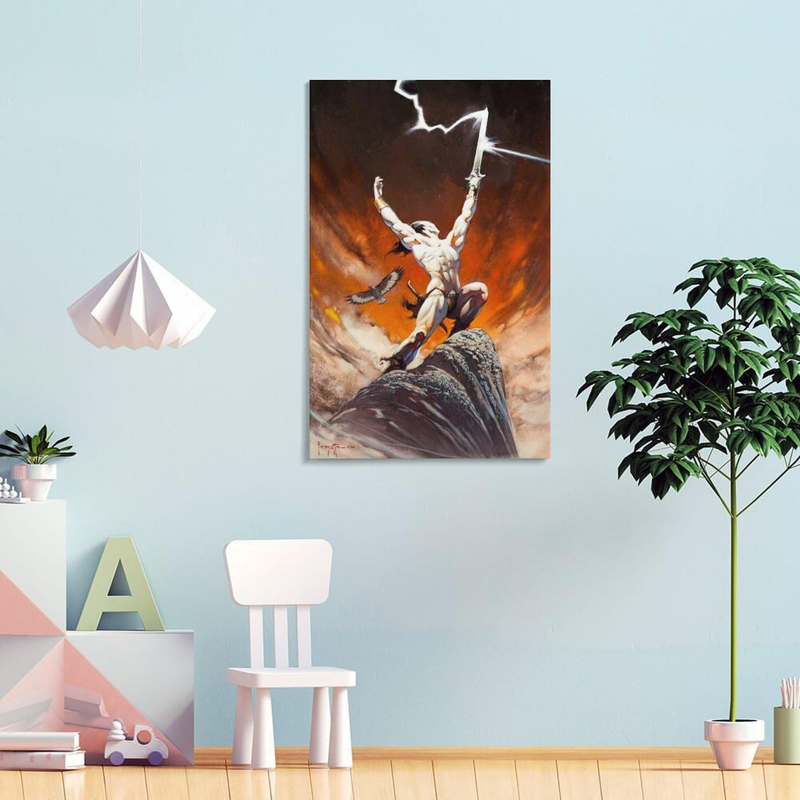 Amazon.co.jp: フランク・フラゼッタ Frank Frazetta Tempest