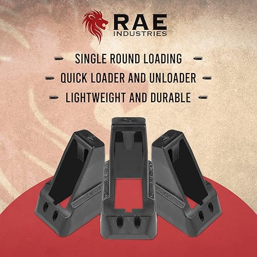 Miniatura 4 de RAEIND - Cargadores de velocidad de cargador para cargador de munición de una sola pila Taurus 1911 calibre 0.354 in (Taurus 75.236-0.354 in)