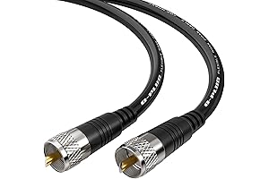 G-PLUG 50ft 50 Ohm Coaxial Cable - RG8X Pure Copper
