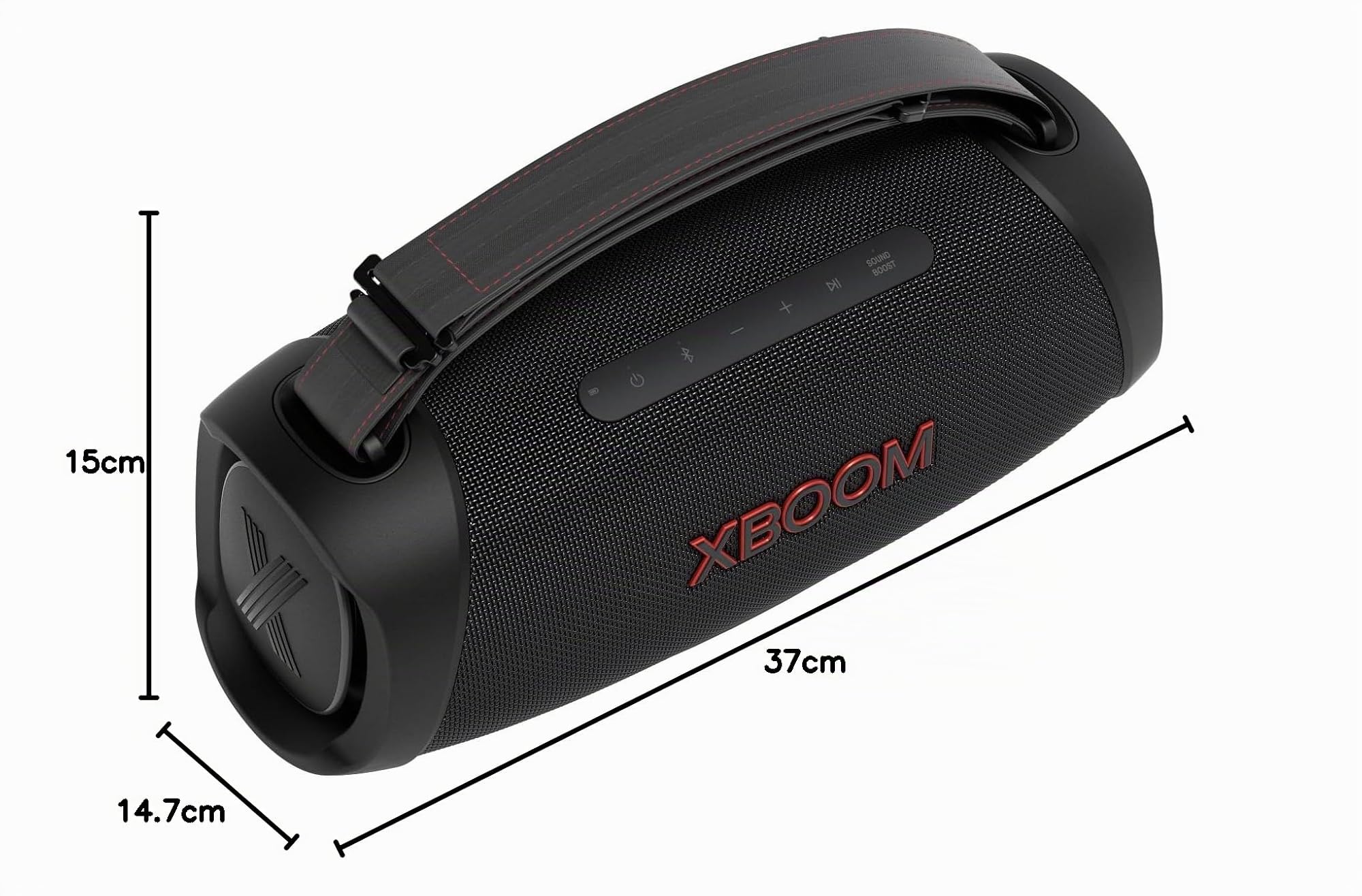 LG Electronics XBOOM Cassa Bluetooth, Speaker Bluetooth Portatile con Sound Boost(50W, Google, Siri,Alexa), Cassa Bluetooth Potente DXG8T, Nero