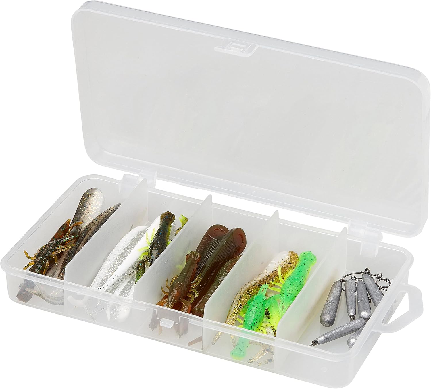 Savage Gear Dropshot Academy Kit – 24 rubber baits + 6 leads + 6 hooks for dropshot fishing, dropshot bait, rubber fish Perfect for Perch Fishing Savage Gear Dropshot Academy Kit – 24 rubber baits + 6 leads + 6 hooks for dropshot fishing, dropshot bait, rubber fish Perfect for Perch Fishing