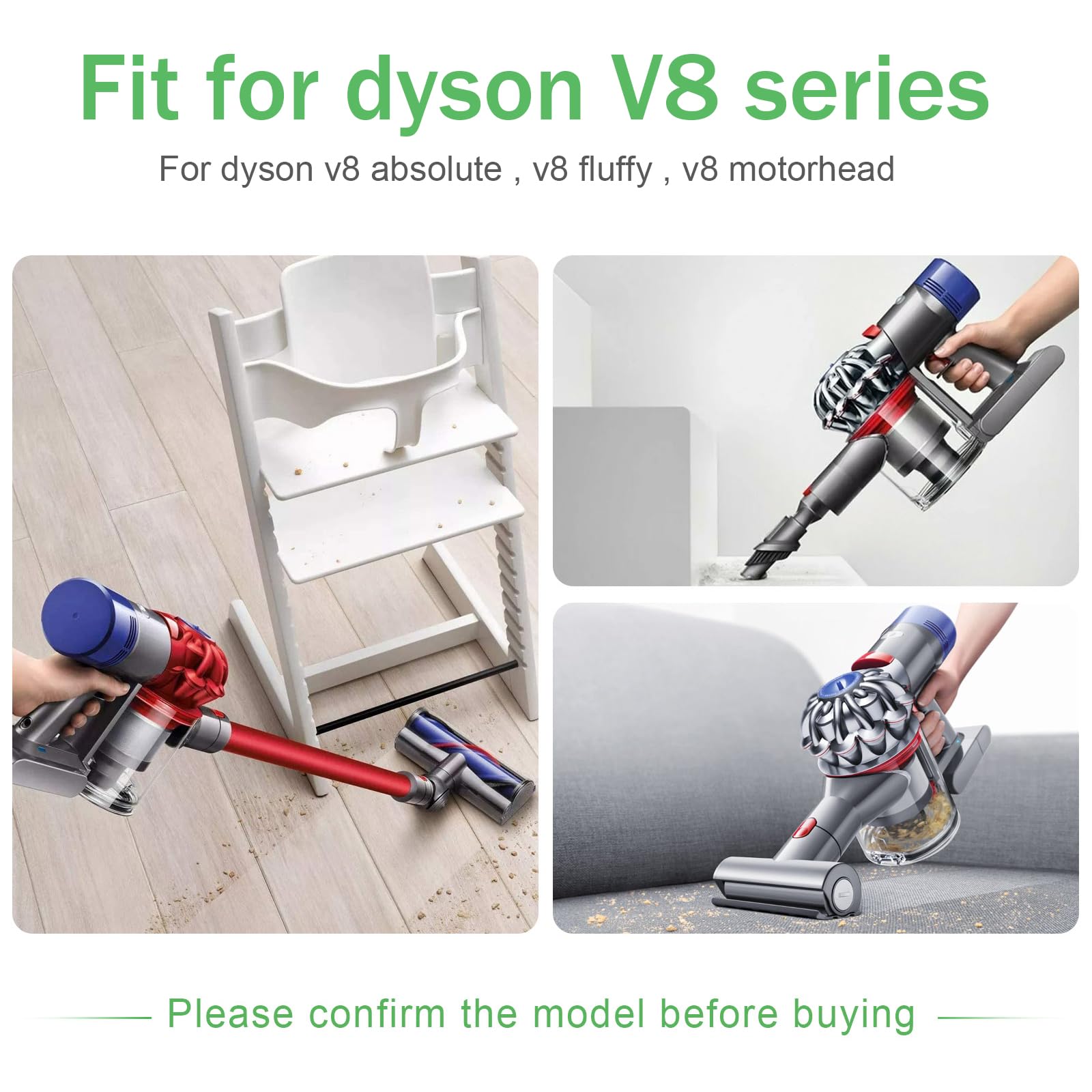 Amazon.com: PASUKTER Battery for V8 Battery Replacement, 6.0Ah