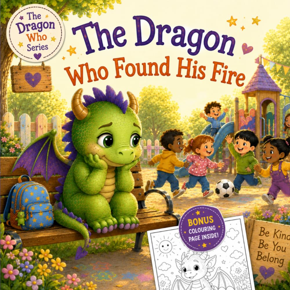 The Dragon Who Found his Fire: A Gentle Story About Confidence, Courage, and Standing Up for Yourself