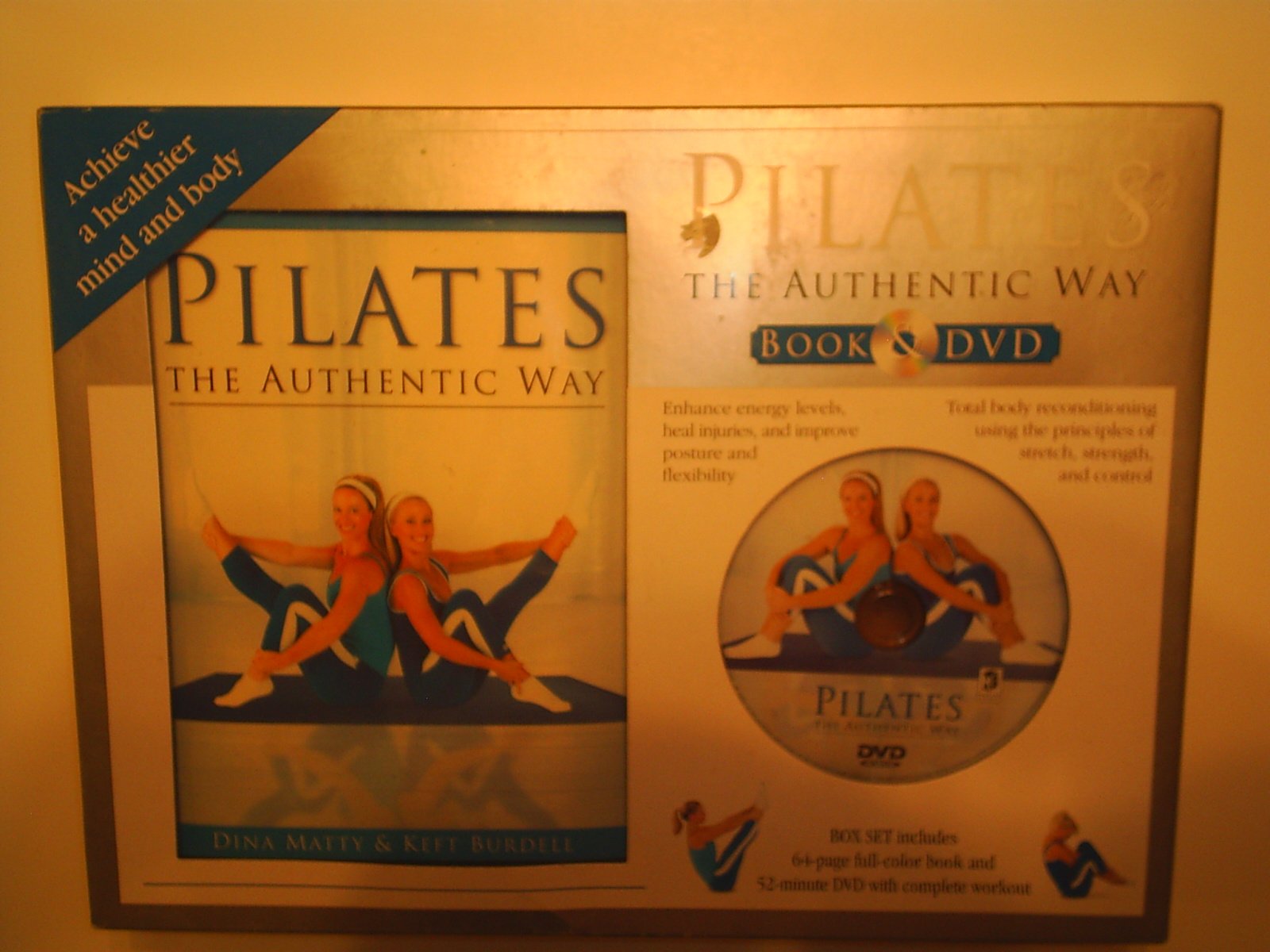 Pilates the Authentic Way Book & Dvd