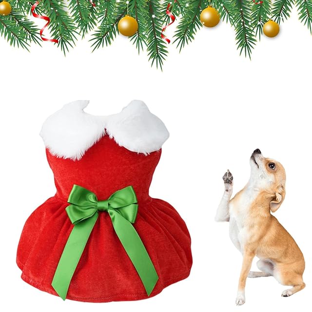 Foto 6 de 8 de Stronrive Papá Noel para Perro Navidad, Traje Papá Noel para Perro, Disfraces Navidad para Mascotas