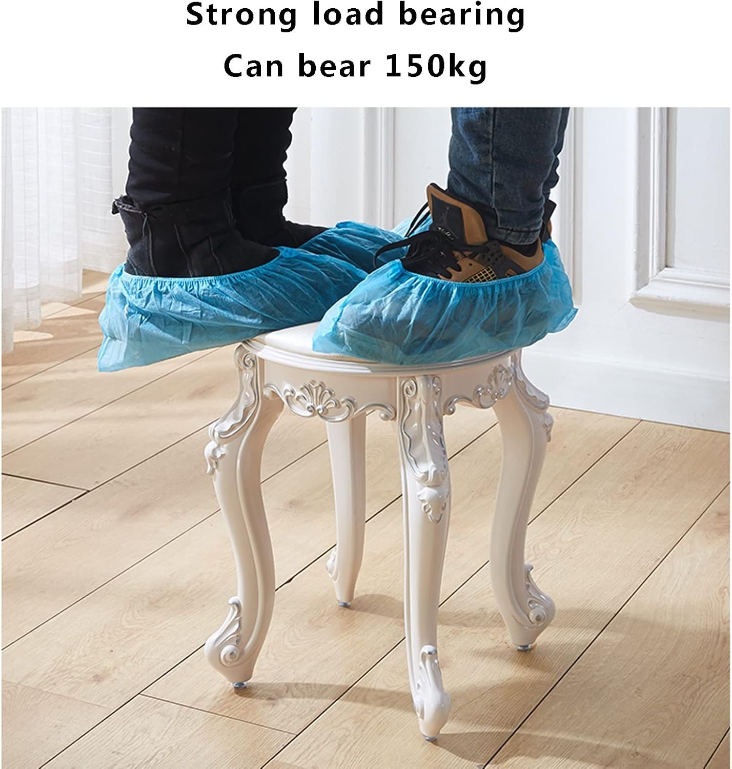 LOJOO Vanity Benches Ground Vanity Stool,Dressing Stoo Makeup Stool, Padded Bench, Piano Seat Chair Bench in Bedroom Bathroom,ABS Plastic Steel Leg, 43cm (Color : Gold-Painted Purple Leather) : Home & Kitchen