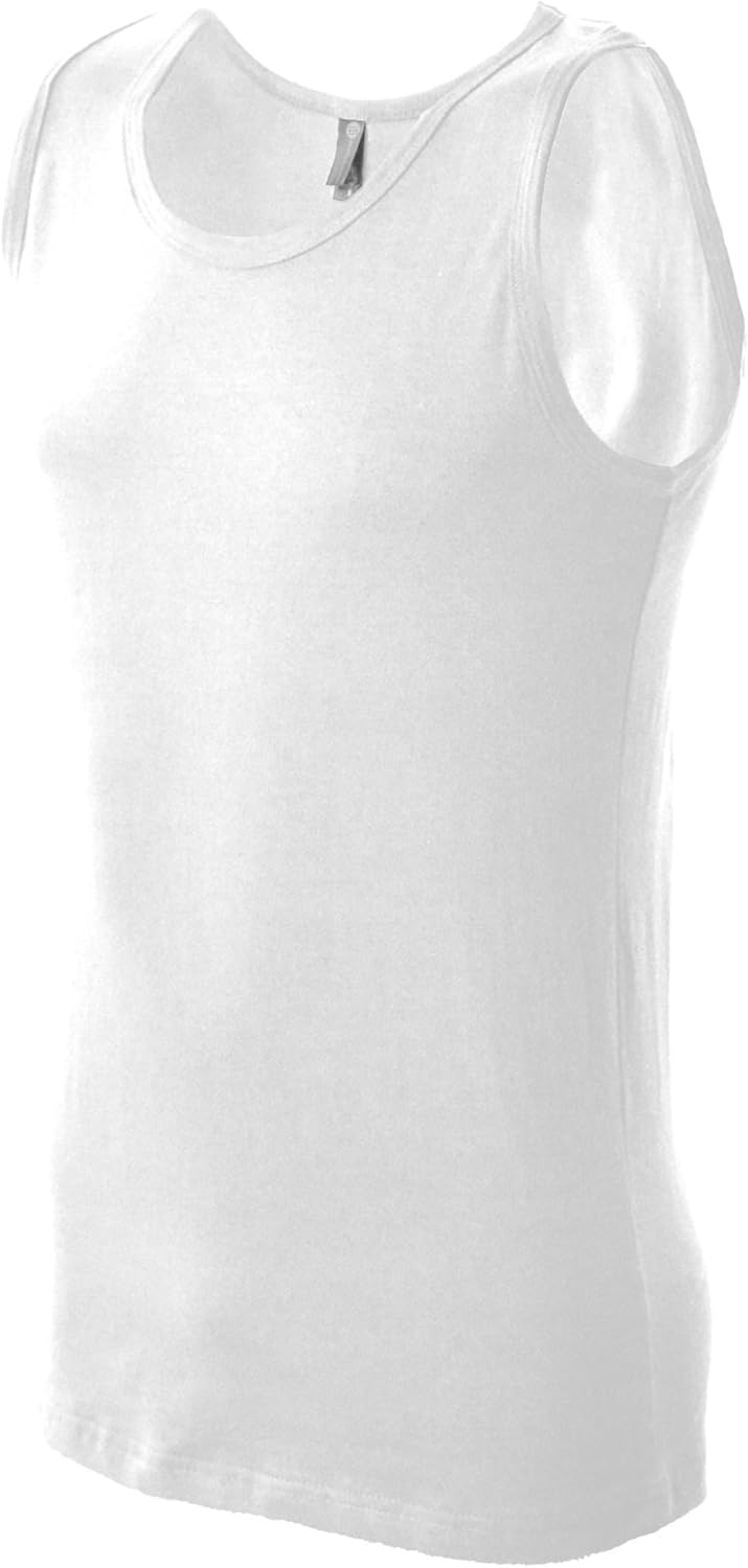 Mato & Hash Mens 100% Cotton Tank Top Shirt