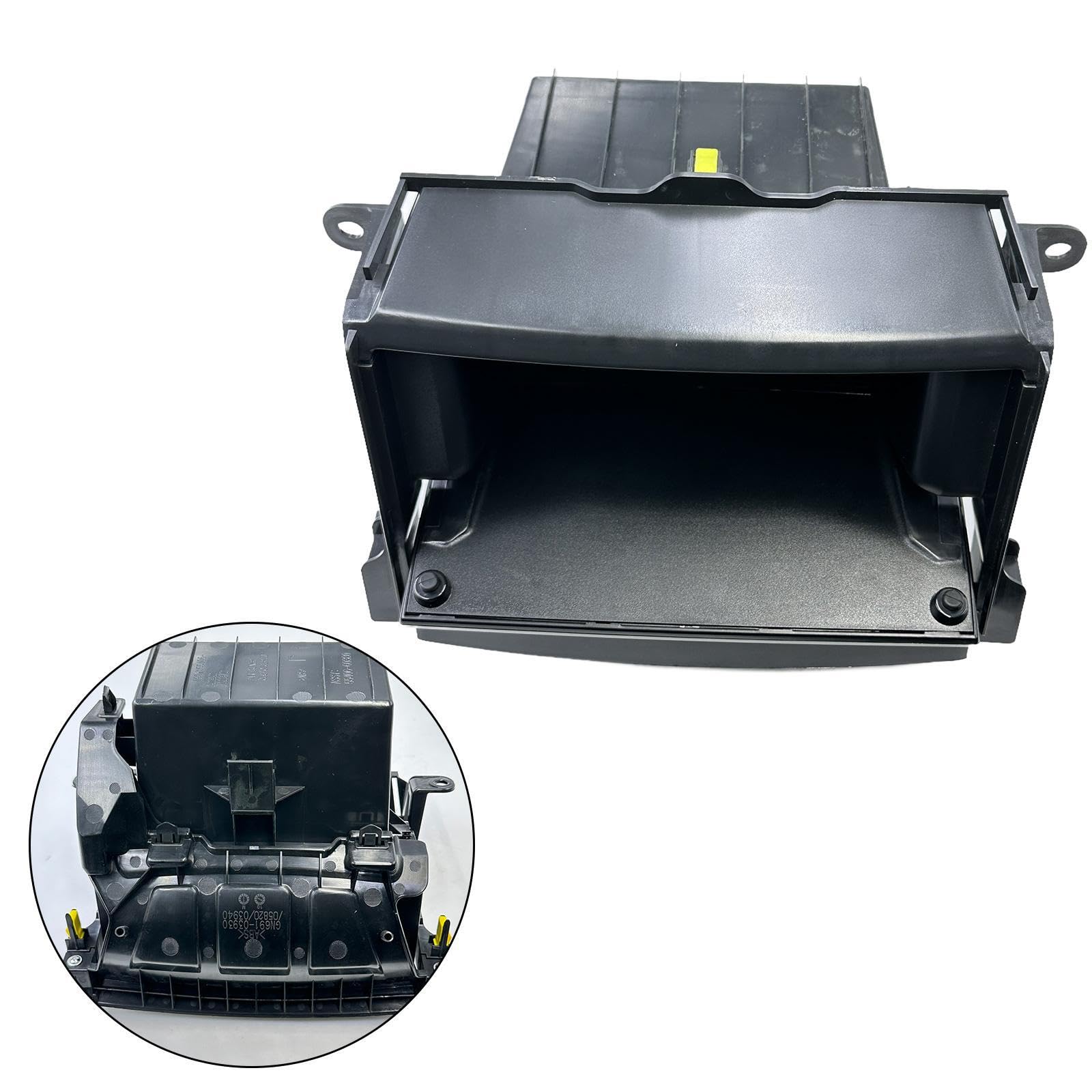 Parte di ricambio per organizer per vano portaoggetti per auto compatta, adatto ai modelli Land Cruiser e Prado. Organizer per bracciolo della console centrale dell'auto,