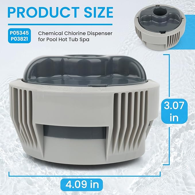 Dispensador Químico de Cloro para Spa y Jacuzzi miniatura 2