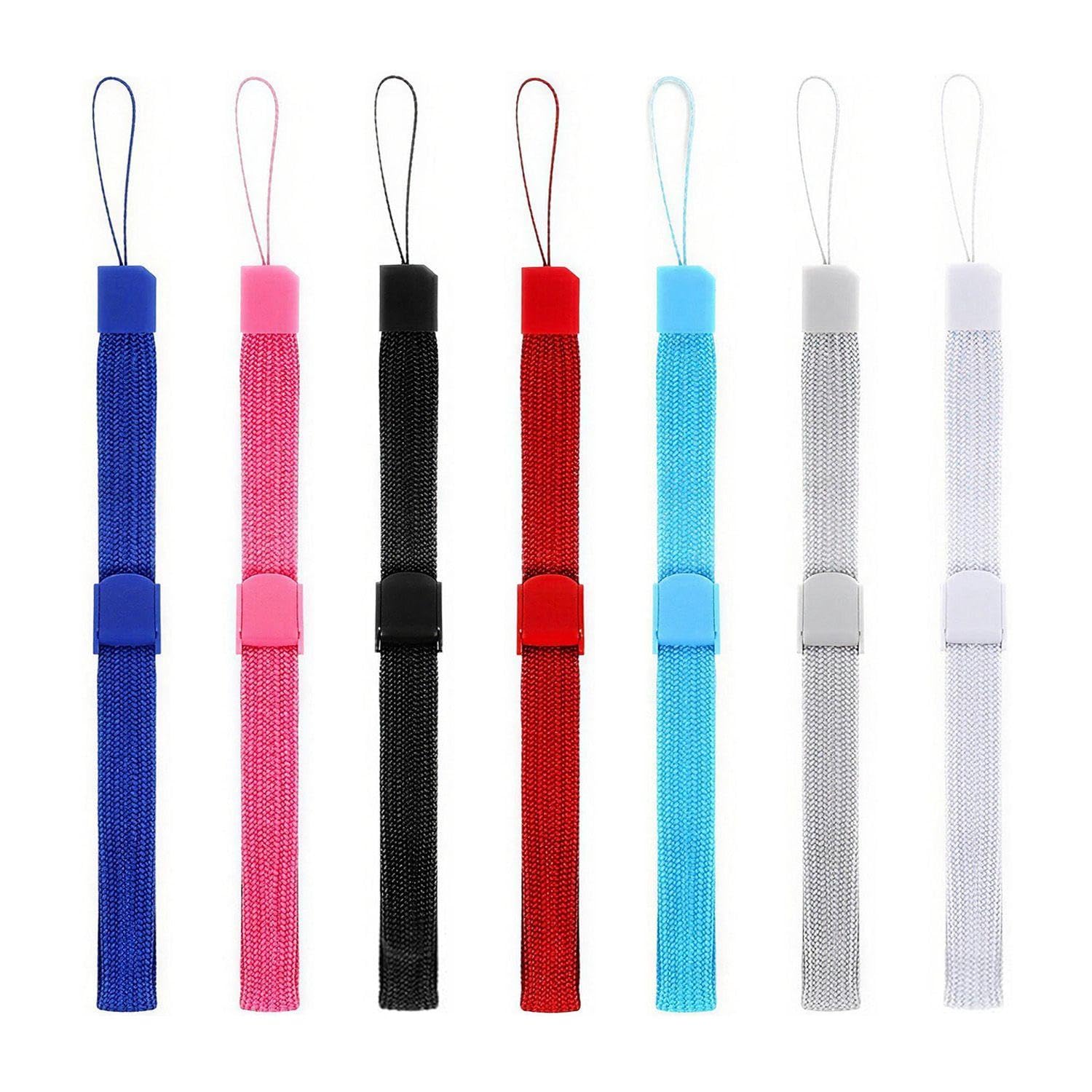 WUFGWBD 7 Colorful Retractable Buckle Ropes, Multi-Function Wristbands, Adjustable Buckles, Suitable For Work Permits, Access Control Card Straps.