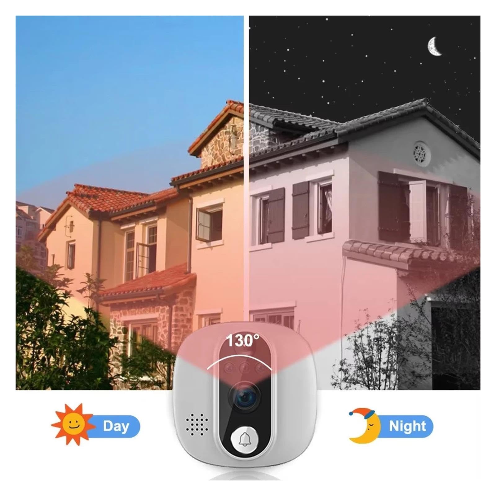 Telecamera for campanello video spioncino WiFi 1080P