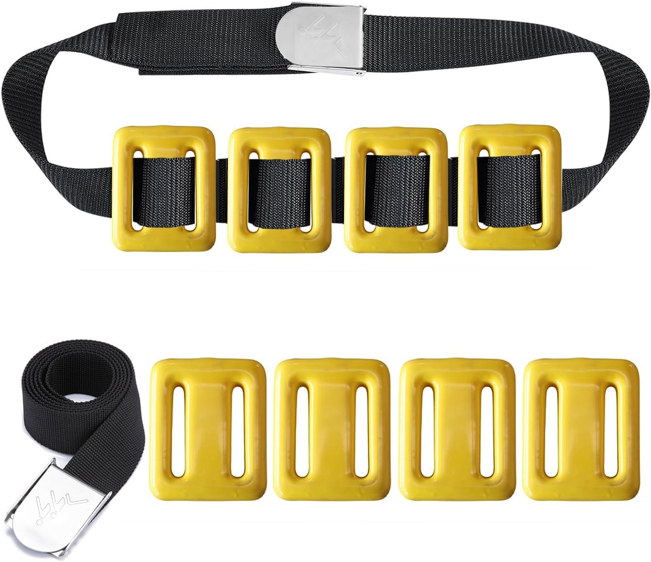 Dive Weights for Scuba Diving Weight Belt(1lb-4.4lb / 0.5kg-2kg),Vinyl Scuba Weights, Coated Dive Weights,Coated Lead Diving Weights, Dive Belt Weights for Freediving, Spearfishing