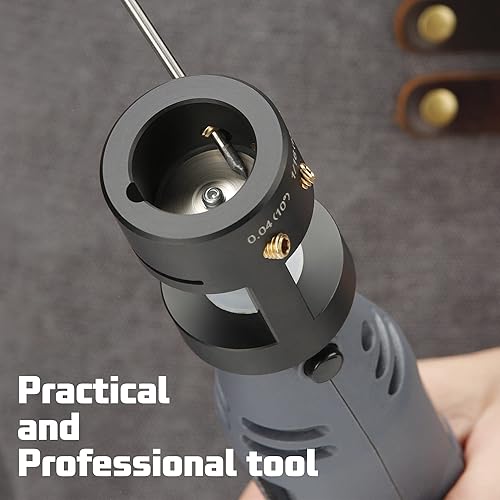 Miniatura 5 de DIDUEMEM Afilador de tungsteno Tig de 120 V, amoladora de tungsteno para soldadura Tig con bloque de molienda plana, ranura de corte, multiángulo y