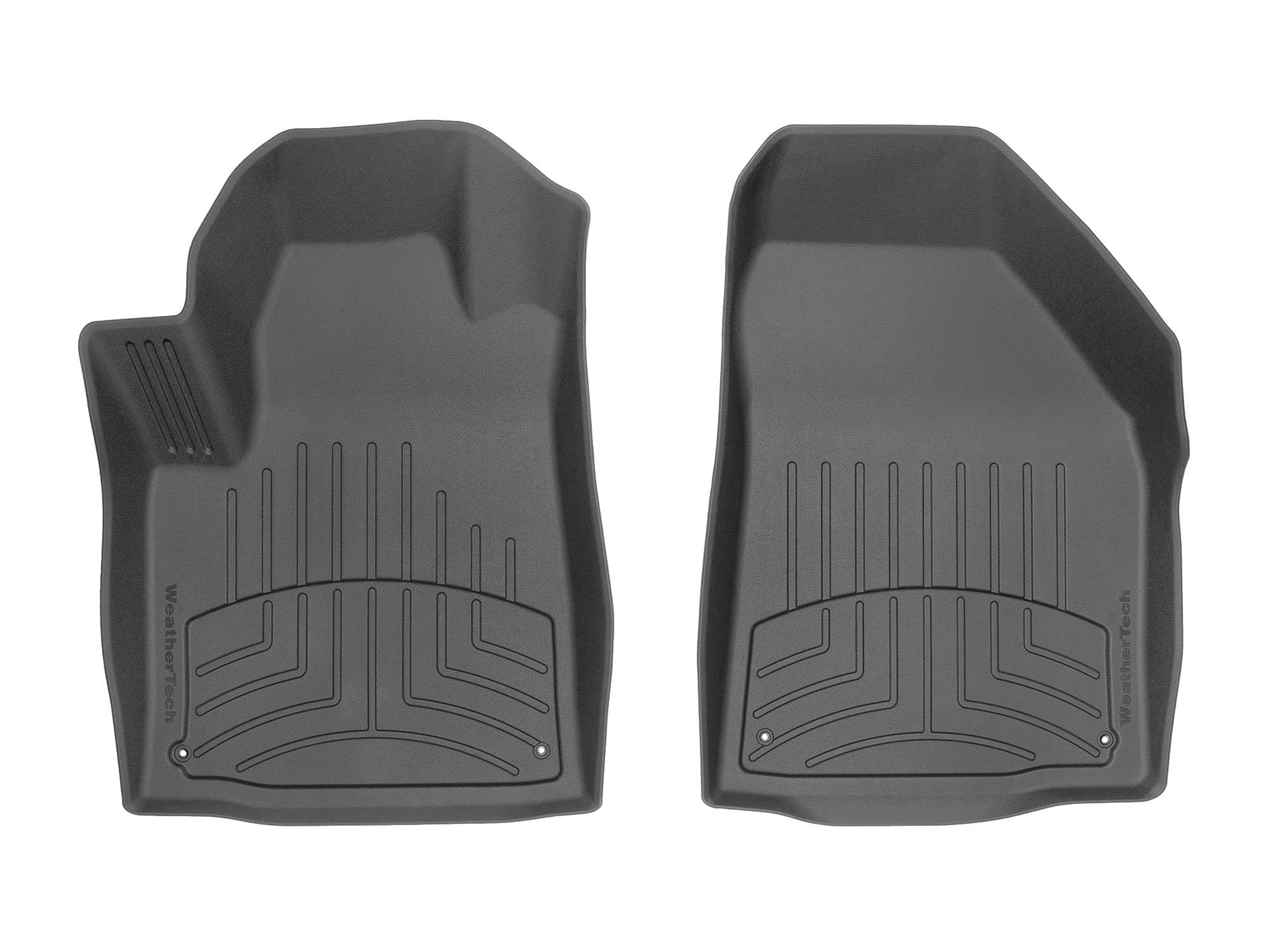 WeatherTech FloorLiner HP Custom Fit Floor Mats for Jeep Cherokee 1st Row (448331IM), Black