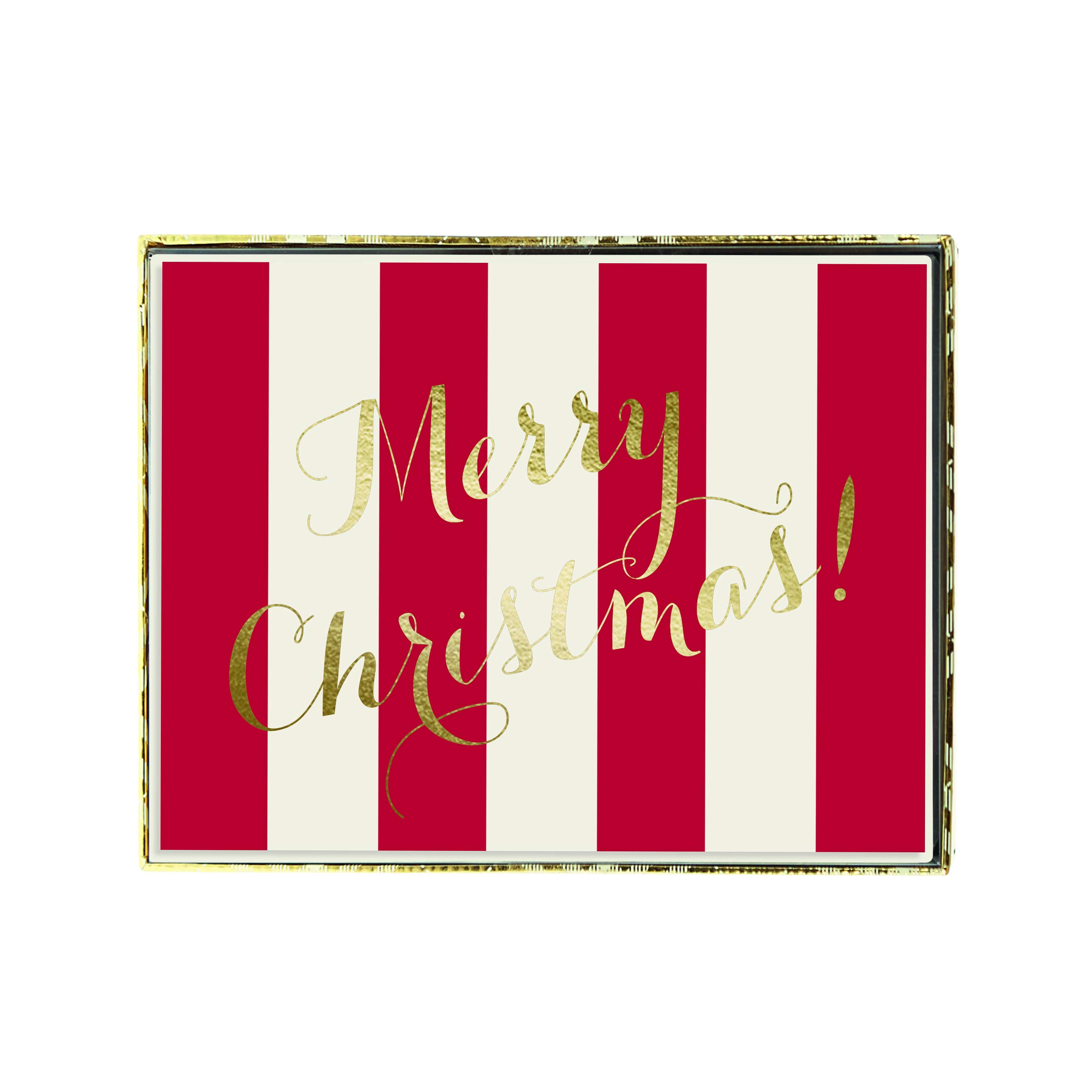 Graphique Mutlu Noeller Tatil Kartları | Zarflı 15 Kart Paketi | Noel Tebrikleri | Altın Folyo Vurgular | Kutulu Set | 12 x 16,8 cm